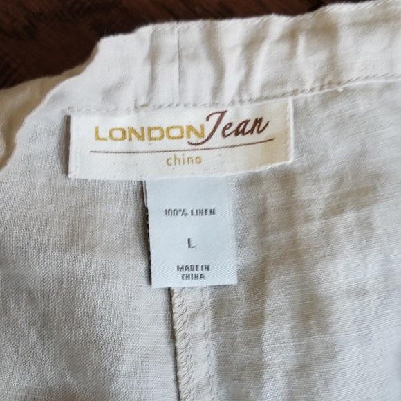 Linen beach pants - Picture 2 of 2
